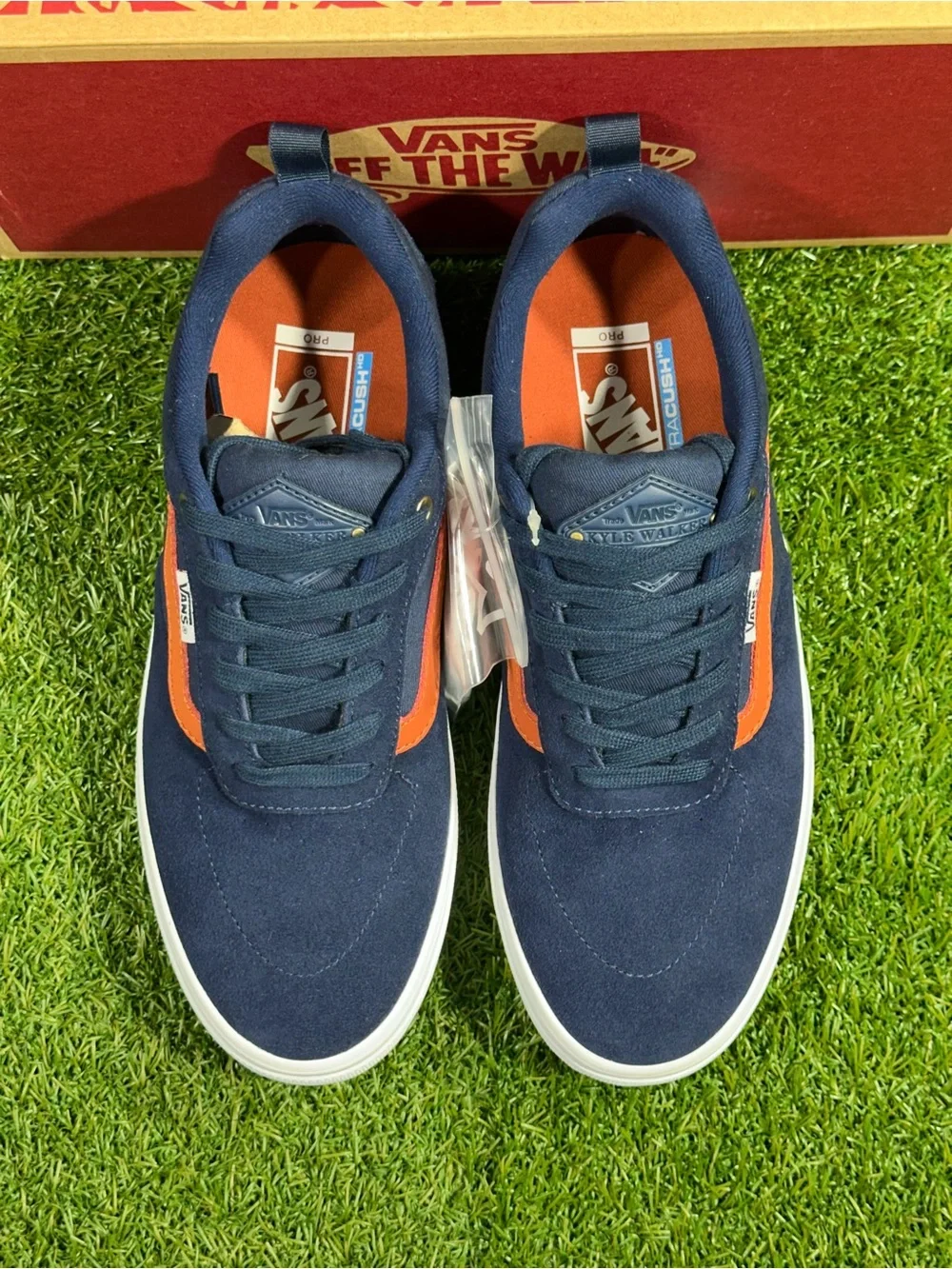Vans Kyle Walker Pro , Dress Blue/ Potter’s Clay, Men’s 8 , VN0A2XSGVFQ